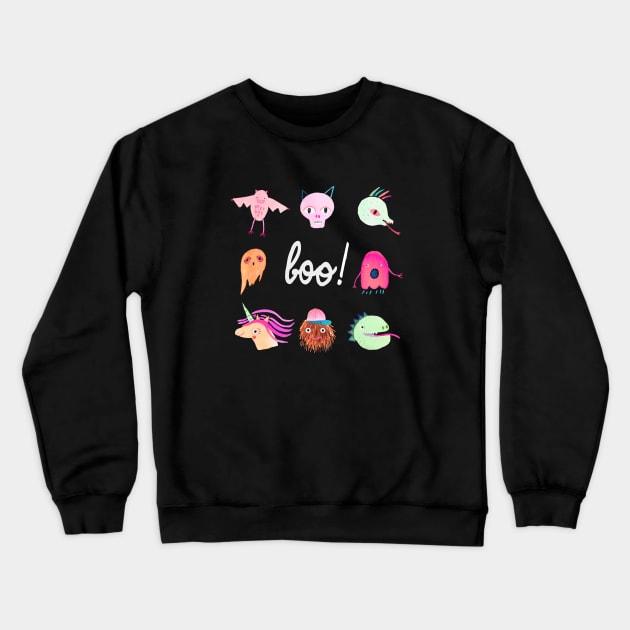 Halloween Crewneck Sweatshirt by ninoladesign